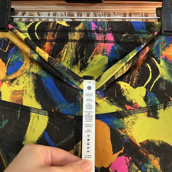 Lululemon High Waisted Align, Multi Color - 4 - Picture 2 of 2